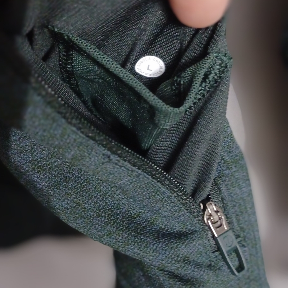 Lululemon Men's NWOT Surge Warm Sweater front zipper pockets NO Hood/Thumbhole - Picture 5 of 16